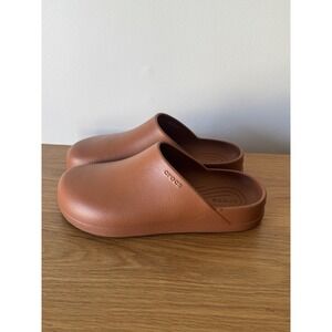 CROCS Brown Mules NWOT